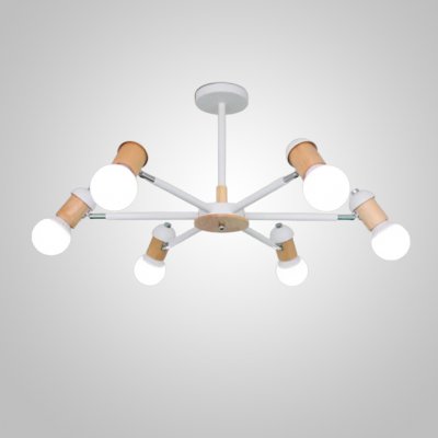 Люстра на штанге MERE D80 White ImperiumLoft 241224-26