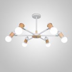 Люстра на штанге MERE D80 White ImperiumLoft 241224-26