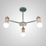 Люстра на штанге MERE D55 Green ImperiumLoft 241225-26