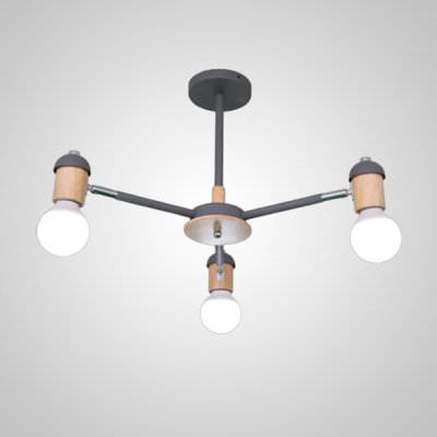 Люстра на штанге MERE D55 Grey ImperiumLoft 241227-26