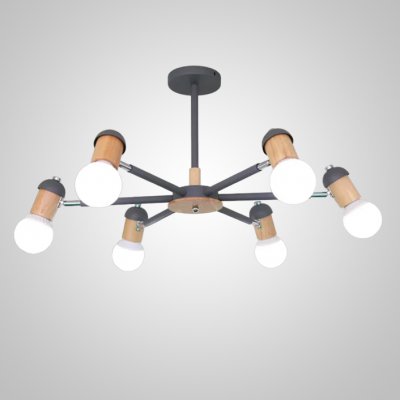 Люстра на штанге MERE D80 Grey ImperiumLoft 241228-26