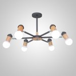 Люстра на штанге MERE D80 Grey ImperiumLoft 241228-26