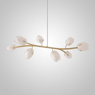 Реечный, рядный светильник LILLY L White ImperiumLoft 241286-23