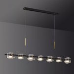 Подвесной светильник NICOLETTA D LONG L130 Black ImperiumLoft 241291-23