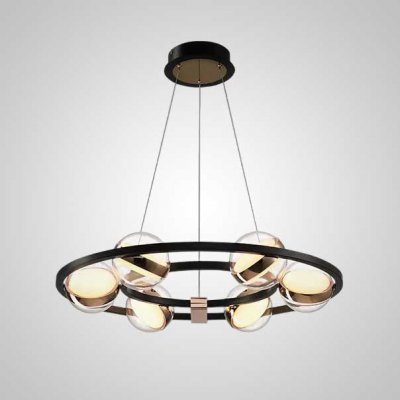 Кольцевые люстры и светильники SATURNA CH D60 ImperiumLoft 241298-23