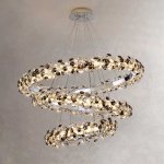 Кольцевые люстры и светильники ANASTASIUS D55+75+95 ImperiumLoft 241310-23