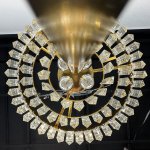 Торшер RH 1920S Odeon Clear Glass Floor Lamp GOLD ImperiumLoft 241415-22