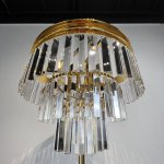 Торшер RH 1920S Odeon Clear Glass Floor Lamp GOLD ImperiumLoft 241415-22