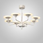 Люстра на штанге PILLAR L8 Silver ImperiumLoft 241436-26