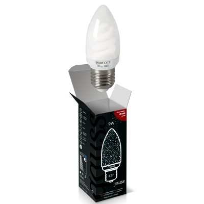 

Лампа Gauss 242209 Candle B 9W E27 4200K, 242209