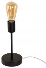 Настольная лампа "Винт" 1xE27x60Вт черный 243-174-21T