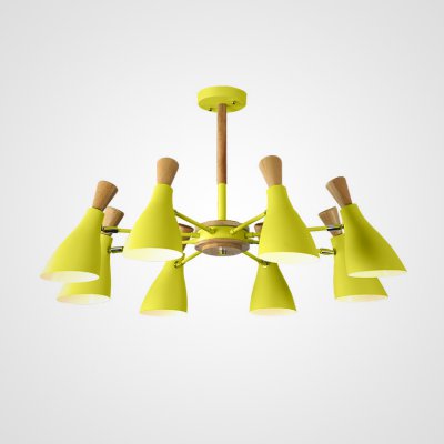 Люстра на штанге TUNE L8 Yellow ImperiumLoft 243292-26