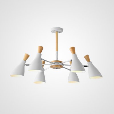 Люстра на штанге TUNE L6 White ImperiumLoft 243294-26