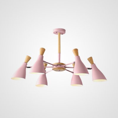 Люстра на штанге TUNE L6 Pink ImperiumLoft 243297-26