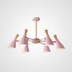 Люстра на штанге TUNE L6 Pink ImperiumLoft 243297-26