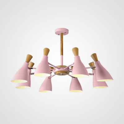 Люстра на штанге TUNE L8 Pink ImperiumLoft 243298-26