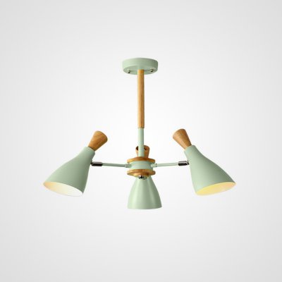 Люстра на штанге TUNE L3 Green ImperiumLoft 243299-26