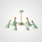 Люстра на штанге TUNE L6 Green ImperiumLoft 243300-26