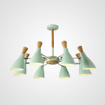 Люстра на штанге TUNE L8 Green ImperiumLoft 243301-26