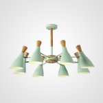 Люстра на штанге TUNE L8 Green ImperiumLoft 243301-26