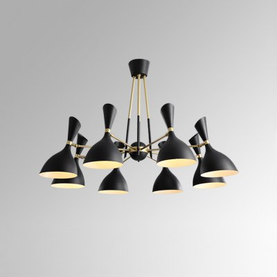Подвесная люстра TRUMPET D96 Black ImperiumLoft 243354-26