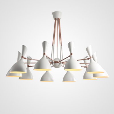 Подвесная люстра TRUMPET D125 White ImperiumLoft 243359-26