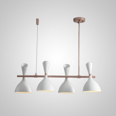 Подвесной реечный светильник TRUMPET LINE L85 White ImperiumLoft 243361-26