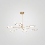 Люстра на штанге RINGLETS A Brass ImperiumLoft 243368-26