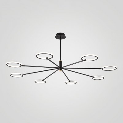 Люстра на штанге RINGLETS C White ImperiumLoft 243372-26 Люстра на штанге RINGLETS C White ImperiumLoft 243372-26