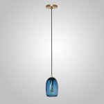 Подвесной светильник GLASSBALL 4 A Blue ImperiumLoft 243383-22