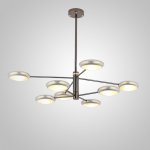 Люстра на штанге DRAMMEN D90 Silver ImperiumLoft 243387-26