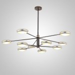 Люстра на штанге DRAMMEN D120 Silver ImperiumLoft 243388-26