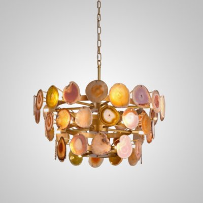 Подвесная люстра AGATE D70 Yellow ImperiumLoft 243402-26