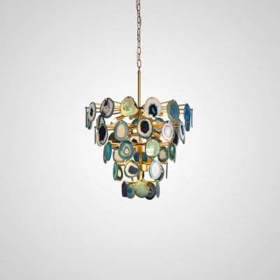 Подвесная люстра AGATE D60 Blue ImperiumLoft 243403-26