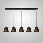 Подвесной светильник HASSA L100 Black ImperiumLoft 243453-22