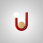 Бра COLLE L1 Red ImperiumLoft 243491-22