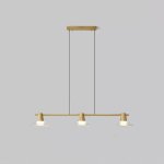 Реечный, рядный светильник CICLA LONG L100 Brass ImperiumLoft 243505-22
