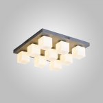 Подвесная люстра BOARD CUBE L9 Grey ImperiumLoft 243726-26