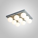 Подвесная люстра BOARD ORB L9 Grey ImperiumLoft 243738-26