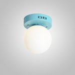 Подвесная люстра BOARD ORB L1 Blue ImperiumLoft 243743-26