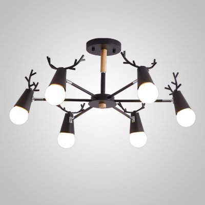 Подвесная люстра DEERCH D65 Black ImperiumLoft 243786-26