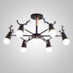 Подвесная люстра DEERCH D65 Black ImperiumLoft 243786-26