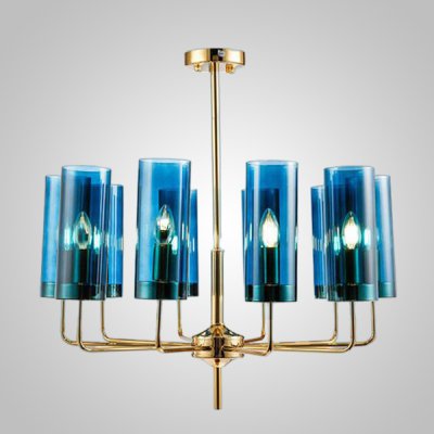 Подвесная люстра DELPHY L10 Blue ImperiumLoft 243797-26 Подвесная люстра DELPHY L10 Blue ImperiumLoft 243797-26