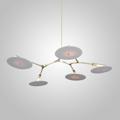 Подвесная люстра DISCS D122 Gold ImperiumLoft 243807-26