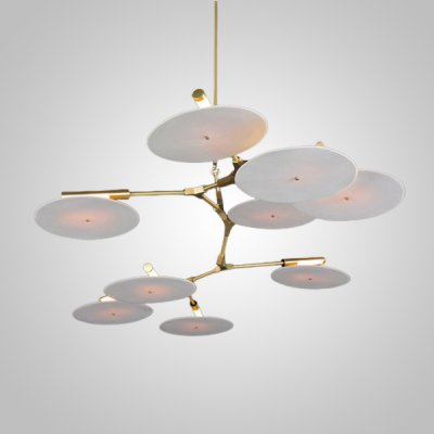 Подвесная люстра DISCS D155 Gold ImperiumLoft 243808-26