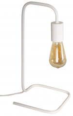 Настольная лампа "Норд" 1xE27x60Вт белый 245-1011-21T
