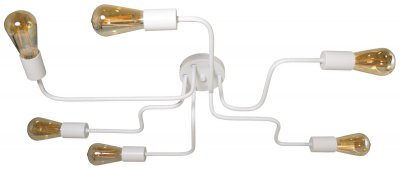 Светильник "Норд" 6xE27x60Вт белый 245-1011-26