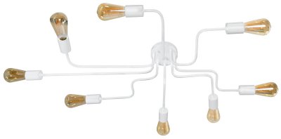 Светильник "Норд" 8xE27x60Вт белый 245-1011-28