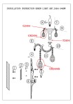 Светильник настенный бра Odeon light 2454/1W AVIORA