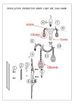 Светильник настенный бра Odeon light 2454/2W AVIORA